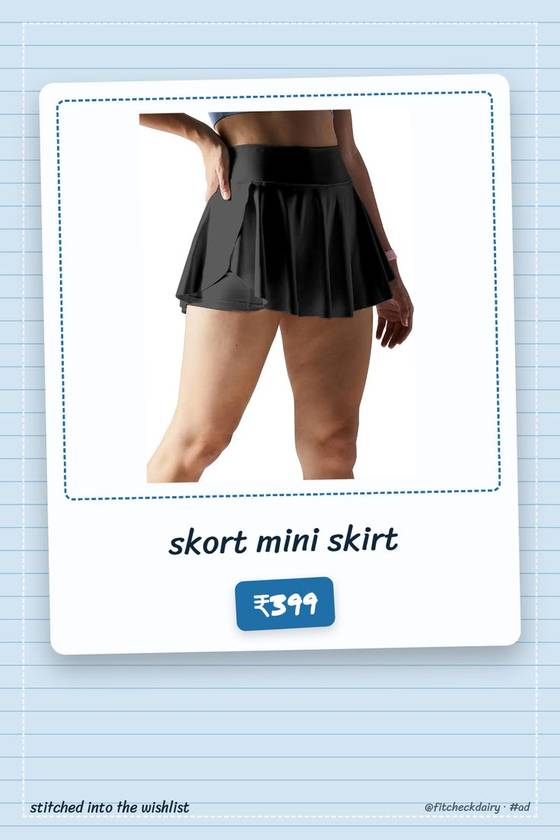Mehrang Skirt with Shorts for Women's &