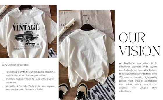 Vintage  T Shirt for women