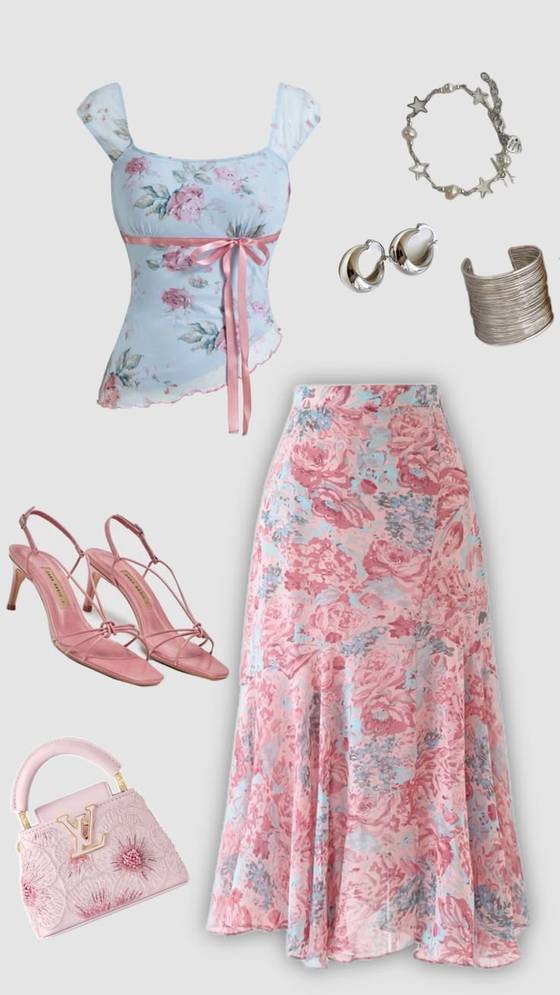casual girly fit