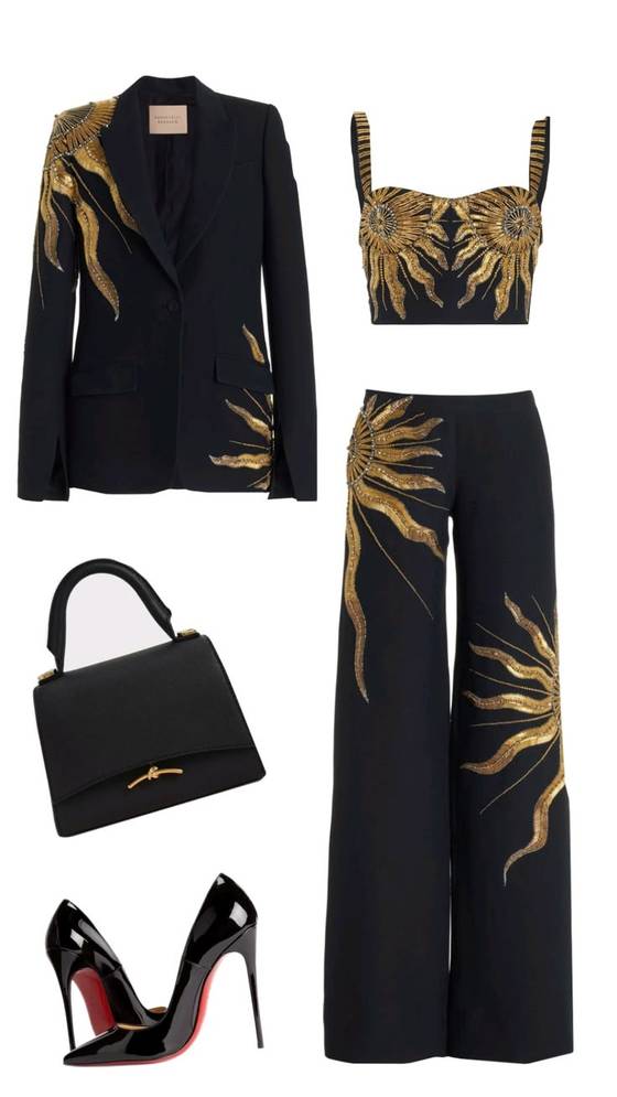 bold women's suit