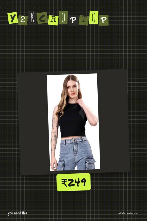 London Hills Women Tops   Crop Top for W